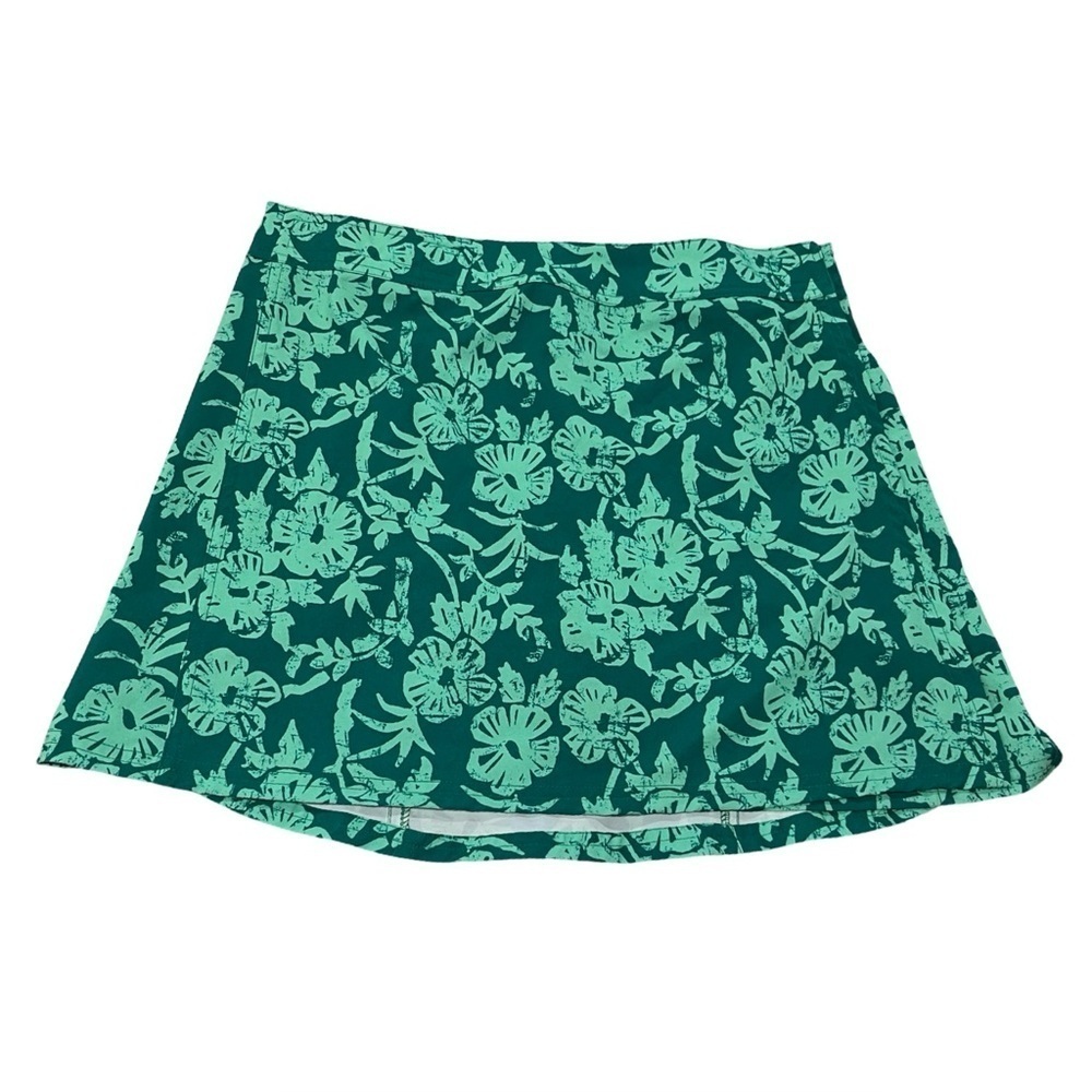 Rip skirt Hawaii Floral Green Wrap Swim Skirt